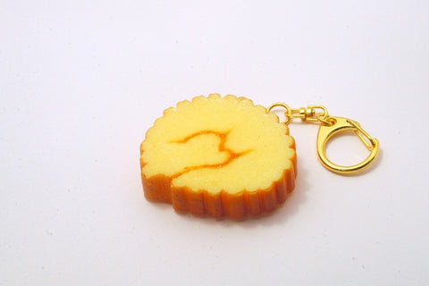 Rolled Fish Paste Omelette Keychain