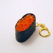 Salmon Roe Battleship Roll Sushi Keychain - Fake Food Japan