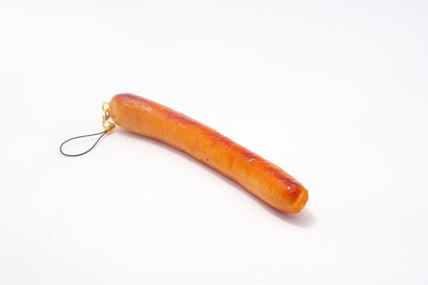 Sausage (large) Cell Phone Charm/Zipper Pull