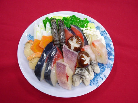 Seafood Nabe (Hotpot) with Assorted Vegetables Replica
