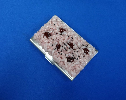 Sekihan (Red Bean Rice) Business Card Case