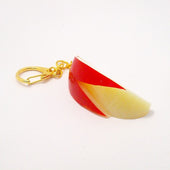 Sliced Apple (medium) Keychain - Fake Food Japan