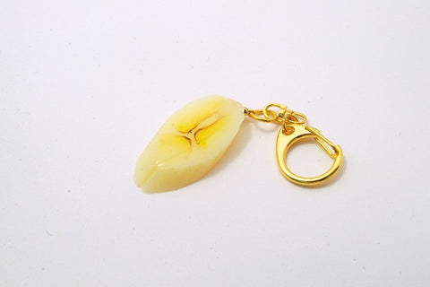 Sliced Banana Keychain