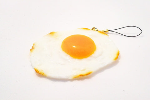 Sunny-Side Up Egg (large) Cell Phone Charm/Zipper Pull