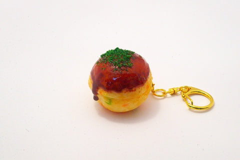 Takoyaki (Fried Octopus Ball) Keychain