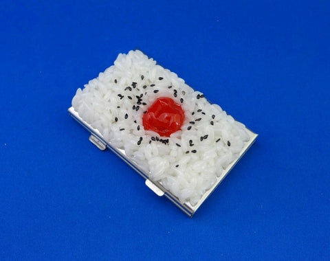 Umeboshi (Pickled Plum) Rice Business Card Case