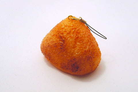 Yaki Onigiri (Toasted Rice Ball) Cell Phone Charm/Zipper Pull