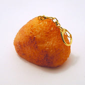 Yaki Onigiri (Toasted Rice Ball) Keychain - Fake Food Japan