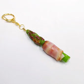 Asparagus Wrapped in Bacon Keychain - Fake Food Japan