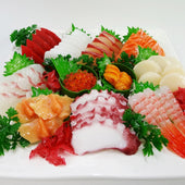Assorted Sashimi (Raw Fish) Replica - Fake Food Japan