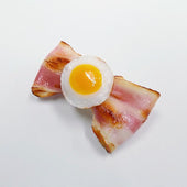Bacon & Egg (large) Hair Clip - Fake Food Japan