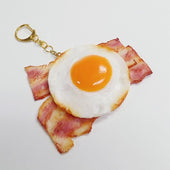 Bacon & Egg (medium) Keychain - Fake Food Japan
