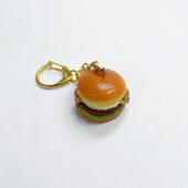 Bacon & Teriyaki Sauce Burger Keychain - Fake Food Japan