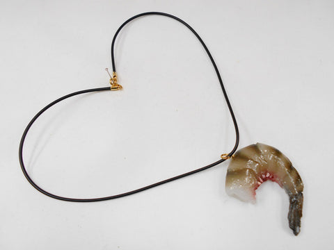 Black Tiger Shrimp Necklace