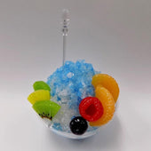 Blue Hawaii Kakigori (Snow Cone/Shaved Ice) Small Size Replica - Fake Food Japan
