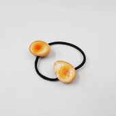 Boiled Quail Egg in Soy Sauce Hair Band (Pair Set) - Fake Food Japan