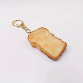 Bread Slice (large) Keychain - Fake Food Japan