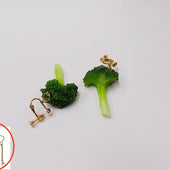 Broccoli (small) Pierced Earrings - Fake Food Japan