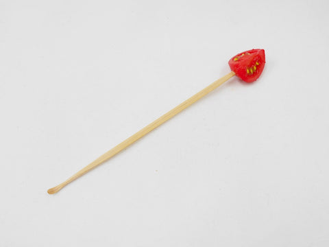 Cherry Tomato (quarter-size) Ear Pick