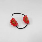 Cherry Tomato (quarter-size) Hair Band (Pair Set) - Fake Food Japan