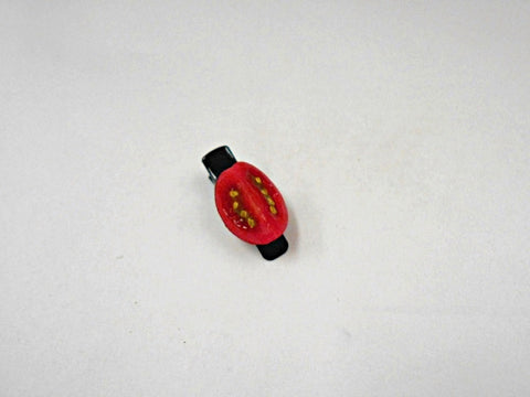 Cherry Tomato (quarter-size) Hair Clip