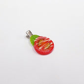 Cherry Tomato Slice with Mayonnaise Hair Clip - Fake Food Japan