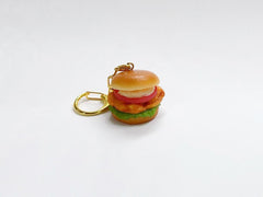 Chicken & Tomato Burger Keychain