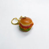 Chicken & Tomato Burger Keychain - Fake Food Japan