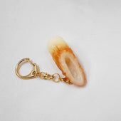 Chikuwa (Boiled Fish Paste) (small) Keychain - Fake Food Japan