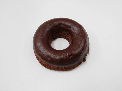 Chocolate Frosted Chocolate Doughnut Magnet