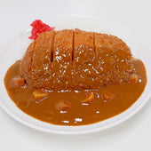 Curry & Rice with Pork Cutlet Replica - Fake Food Japan