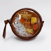 Curry Rice Circular Purse - Fake Food Japan
