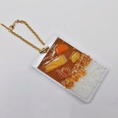 Curry Rice Pass Case with Charm Bracelet - Fake Food Japan