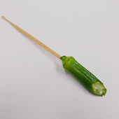 Cut Okra Ear Pick - Fake Food Japan