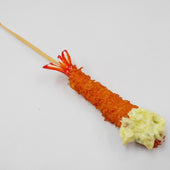 Deep Fried Shrimp (small) with Tartar Sauce Ear Pick - Fake Food Japan