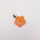 Flower-Shaped Carrot Ver. 1 Hair Clip - Fake Food Japan