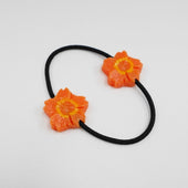 Flower-Shaped Carrot Ver. 1 (mini) Hair Band (Pair Set) - Fake Food Japan