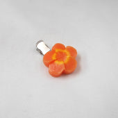 Flower-Shaped Carrot Ver. 2 Hair Clip - Fake Food Japan