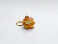 Fried Fish Burger Keychain
