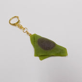 Green Tea (Matcha) Yatsuhashi (mini) Keychain - Fake Food Japan