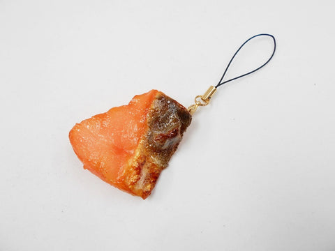 Grilled Salmon (small) Cell Phone Charm/Zipper Pull