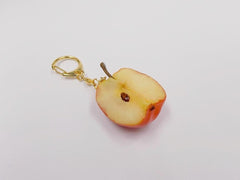 Half-Eaten Apple Keychain