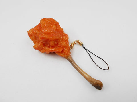 Kara-age (Fried Chicken) with Bone Cell Phone Charm/Zipper Pull