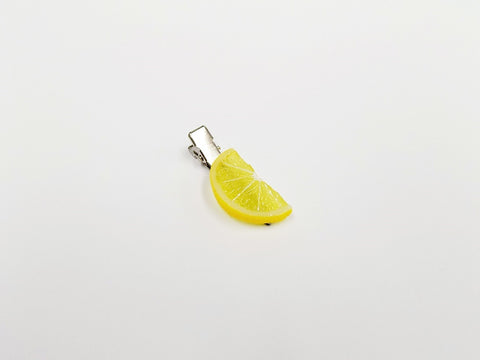 Lemon Slice (half-size small) Hair Clip