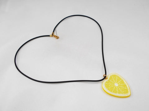 Lemon Slice (Heart-Shaped) Necklace