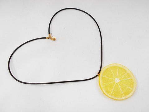Lemon Slice Necklace