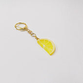Lemon Slice (small half-size) Keychain - Fake Food Japan