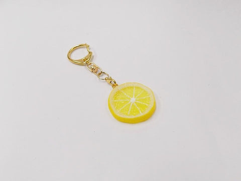 Lemon Slice (small) Keychain