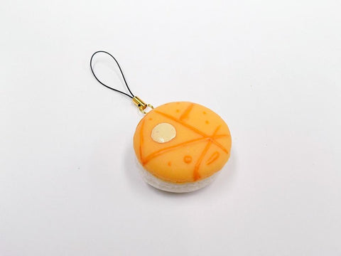 Macaron (light orange) Cell Phone Charm/Zipper Pull