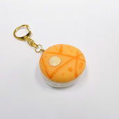 Macaron (light orange) Keychain - Fake Food Japan